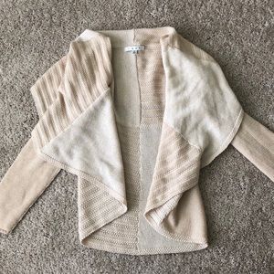 Cream colored sweater/cardigan